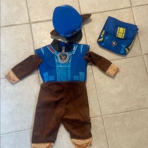 Paw Patrol Blue and Brown Superhero Costume for Kids